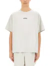 A.p.c. X Asics A. P.c. X Asics T-shirt "wind" In Grey