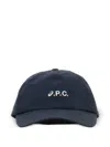 Apc Navy Asics Edition Charlie Baseball Cap In Blue