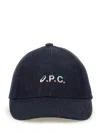 A.p.c. X Asics A. P.c. X Asics Baseball Hat With Logo In Blue