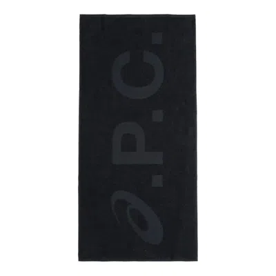 Apc A.p.c. X Asics Bath Towel In Black