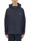 A.p.c. X Asics A. P.c. X Asics Blouson "meadow" In Blue