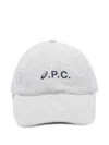 Apc Gray Asics Edition Charlie Baseball Cap In Grey
