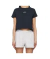 Apc Navy Asics Edition Cloud T-shirt In Navy Blue A