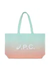 Apc X Asics Diane Ombré Tote Bag