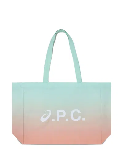 Apc X Asics Diane Ombré Tote Bag