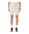 Apc A.p.c. X Asics Elastic Waist Shorts In White