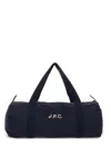 A.p.c. X Asics Gym Bag With Logo In Blue