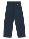 Apc Navy Asics Edition Haze Trousers In 蓝色