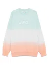 Apc A.p.c. X Asics Long-sleeved Sweatshirt In Grün