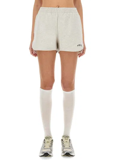 A.p.c. X Asics A. P.c. X Asics Shorts "rain" In Grey