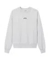 Apc Gray Asics Edition Stone Sweatshirt In White