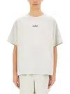 A.p.c. X Asics A. P.c. X Asics T-shirt "wind" In Grey