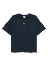 Apc Navy Asics Edition Wind T-shirt In Blue
