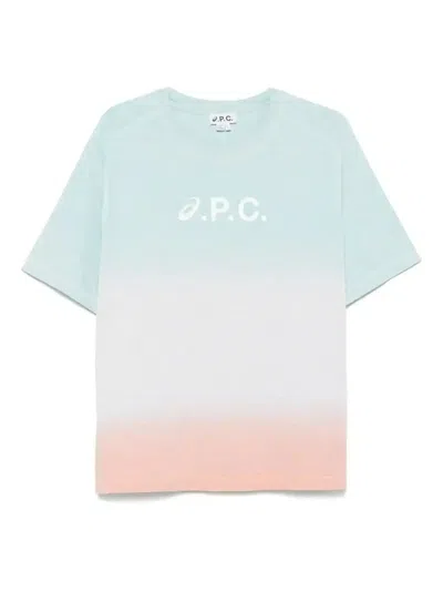 Apc A. P.c. X Asics Wind T-shirt In Green