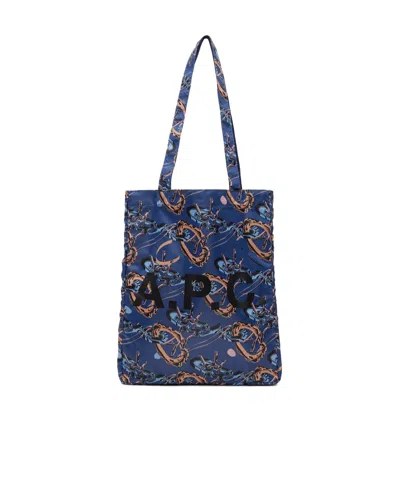 Apc Blue Brain Dead Edition Lou Reversible Tote