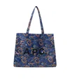 Apc A.p.c. X Brain Dead Co-signed Double-sided Tott Bag In Blue