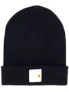 Apc . X Carhartt-wip Watchtower Beanie Hat - Dark Navy Blue In Blue
