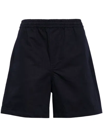 Apc X Jjjjound Cotton-blend Short In Blue