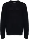 Apc X Jjjjound Cotton Knitted Jumper In Blau