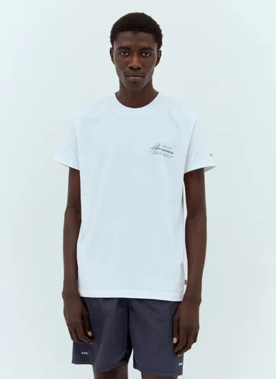 Apc Jjjjound Hotel T-shirt In White