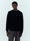 Apc X Jjjjound Waffle-knit Sweater In Navy