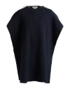 A.p.c. X Jw Anderson Swann Wool Poncho In Blue