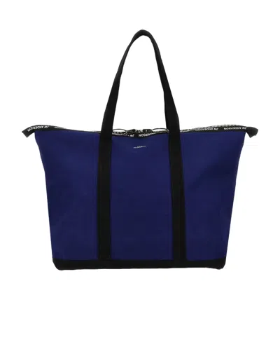 Apc X Jw Anderson Logo-print Tote Bag In Blue