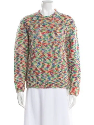Pre-owned A.p.c. X Jw Anderson Mohair Crew Neck Sweater In Multi