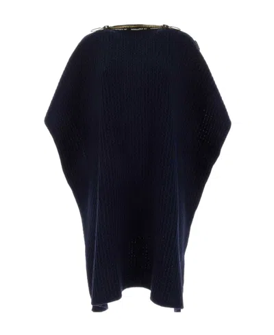 Apc X Jw Anderson Ribbed Kaftan In Black