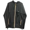 Apc X Kway Windbreaker Jacket In Black Nylon In Black