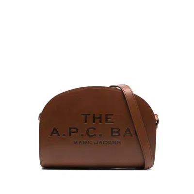 A.P.C. X MARC JACOBS BAGS BROWN