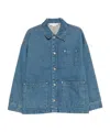 Apc A.p.c. X Marc Jacobs Denim Unisex Jacket In Blue