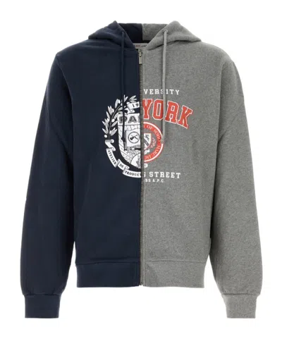 APC A.P.C. X MARC JACOBS GRAPHIC PRINTED HOODIE