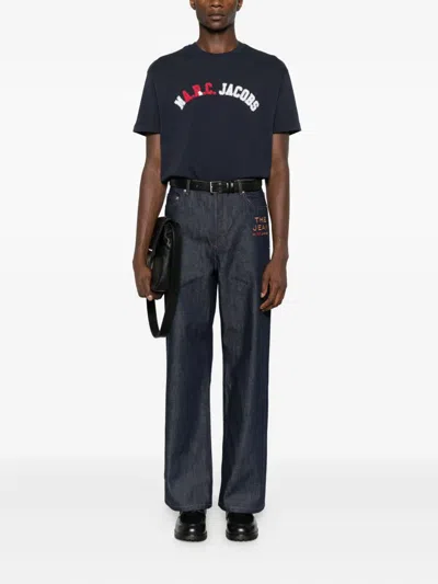 Apc X Marc Jacobs The Jean Jeans In Blue