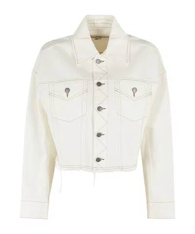 APC X NATACHA RAMSAY-LEVI SAINTERS DENIM JACKET