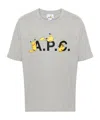Apc T-shirt A.p.c. Men Color Grey In Gray