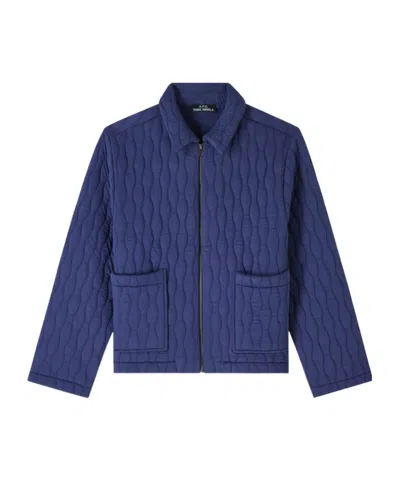 Apc X Tame Impala Fish Jacket In Blue