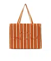 Apc A.p.c. X Tame Impala Striped Leash Tote In Red