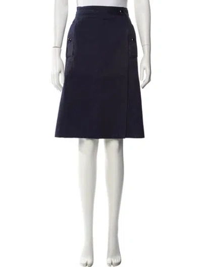 Pre-owned A.p.c. X Vanessa Seward Knee-length Skirt In Blue