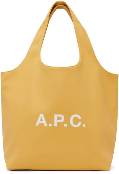 A.p.c. Yellow Ninon Tote