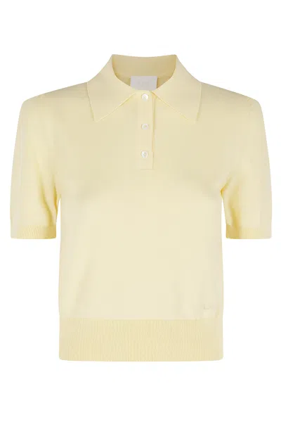 A.p.c. Yellow Ribbed-trim Cotton Polo Shirt In Multi