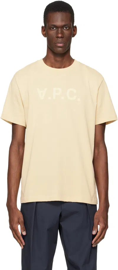 Apc Yellow Standard Grand 'vpc' T-shirt