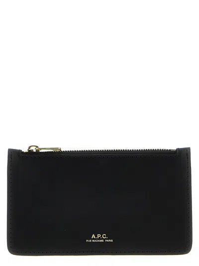 Apc Zip Card Holder In Black