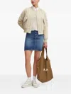 Apc Zip-pocket Bomber Jacket In Neutral