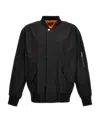 Apc Zip-pocket Cotton Bomber Jacket In Black