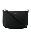 Apc Sac Geneve Mini Cuir Smooth Leather In Black