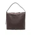 Apc A.p.c. Vera Leather Shoulder Bag In Brown