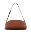 Apc Demi-lune Shoulder Bag One Size Hazelnut In Brown