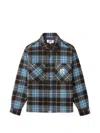 Apee By A Bathing Ape Check Patch Pocket Shirt In Multi