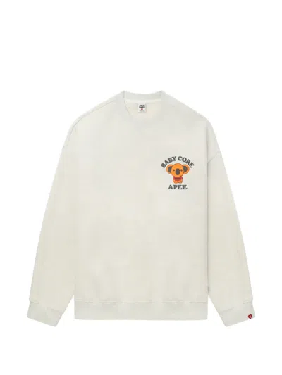 Apee By A Bathing Ape Graphic Sweatshirt In Brown
